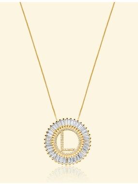 Initial Necklace “L”